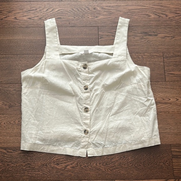 Joe Fresh linen blend top - Picture 1 of 3